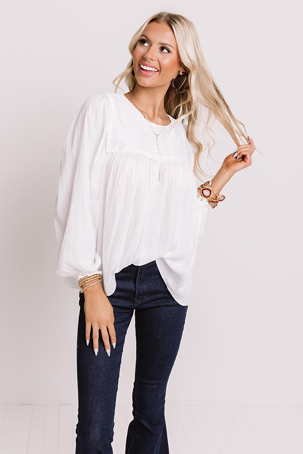 Soho Shops Shift Top In White • Impressions Online Boutique