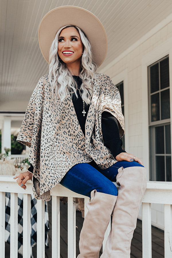 Lovely Time Leopard Cardigan • Impressions Online Boutique