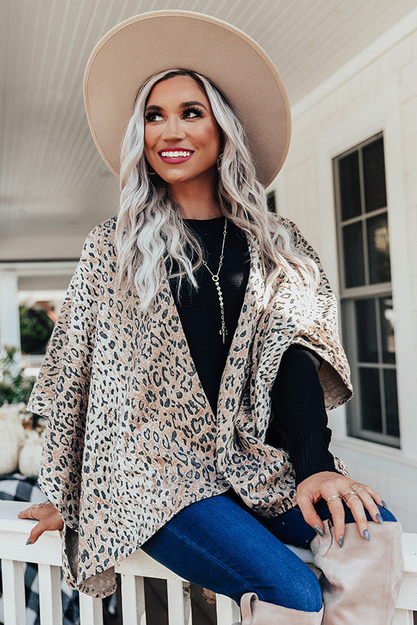 Lovely Time Leopard Cardigan • Impressions Online Boutique