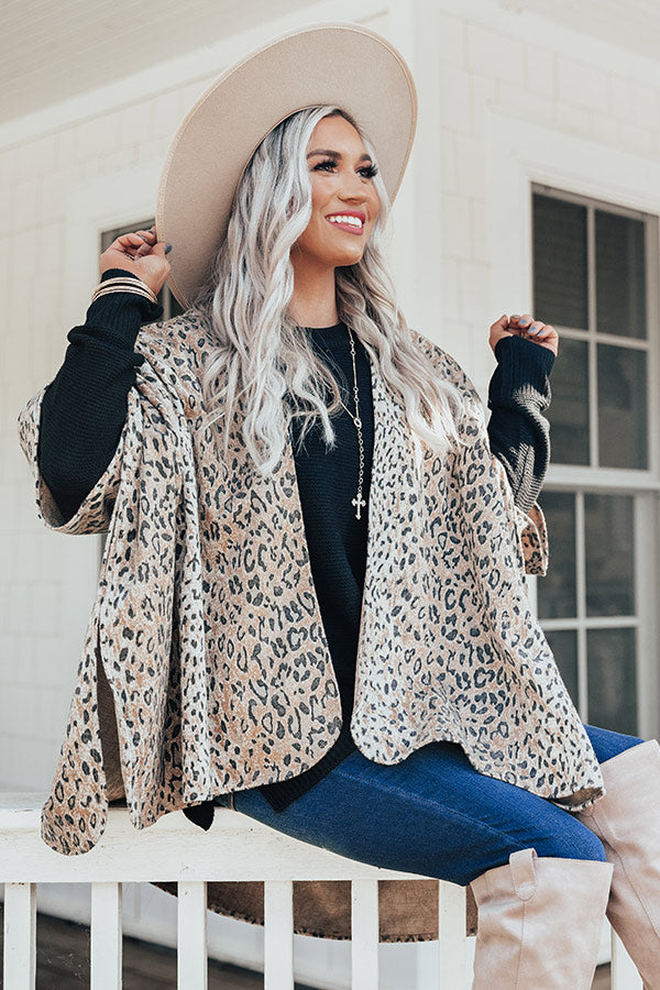 Lovely Time Leopard Cardigan • Impressions Online Boutique