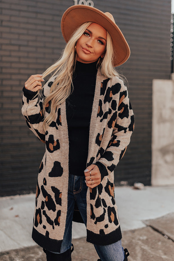 Fond Of You Leopard Cardigan • Impressions Online Boutique • Page: 1