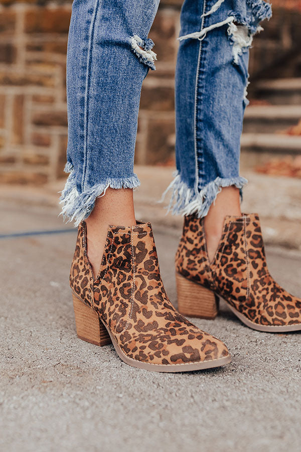 The Tarim Leopard Bootie • Impressions Online Boutique