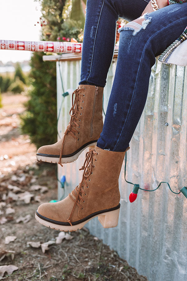 The Colleen Faux Suede Boot • Impressions Online Boutique
