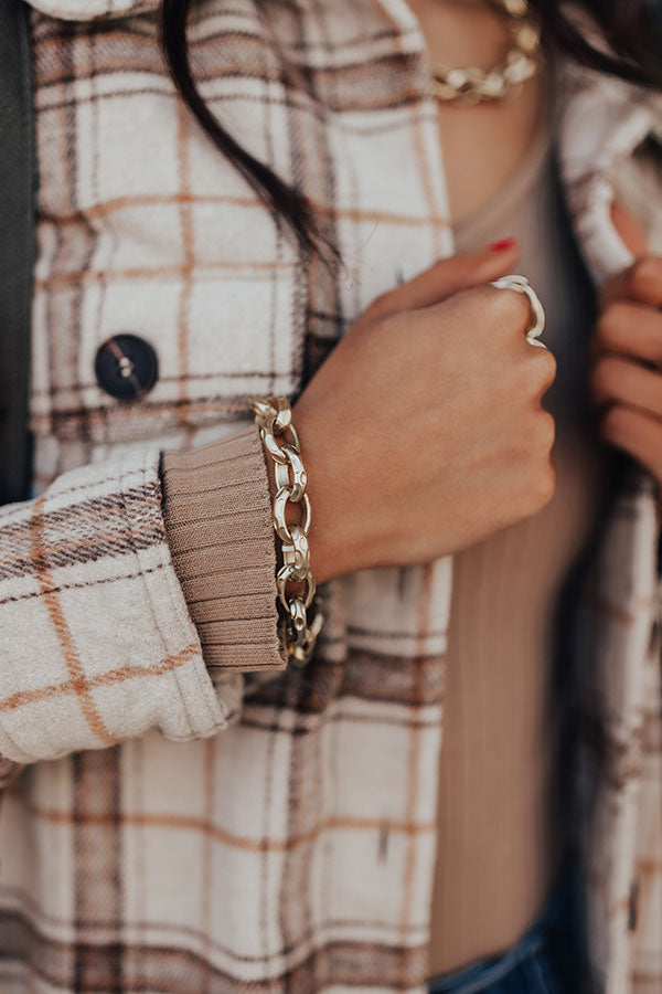 Pretty Perks Chain Link Bracelet