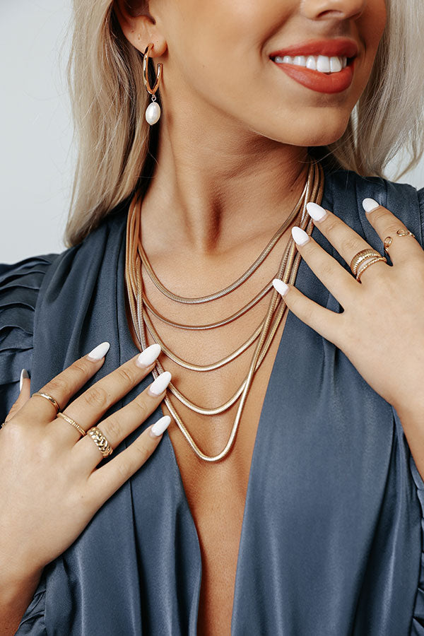 Uniquely Yours Layered Necklace • Impressions Online Boutique