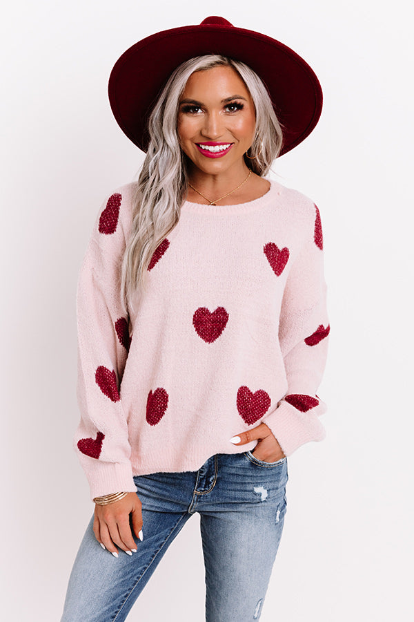 You Have My Heart Knit Sweater • Impressions Online Boutique