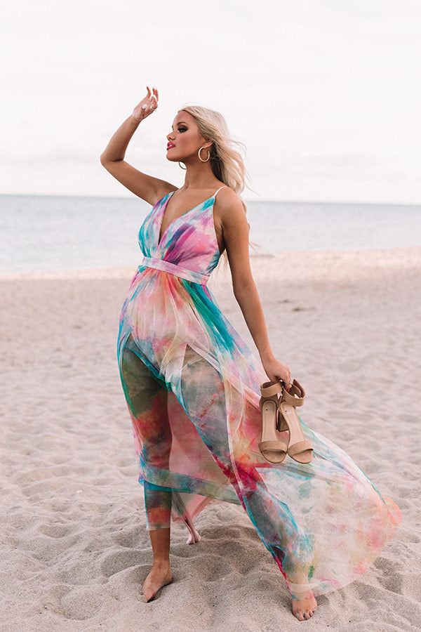 Watercolor Kisses Maxi Dress • Impressions Online Boutique