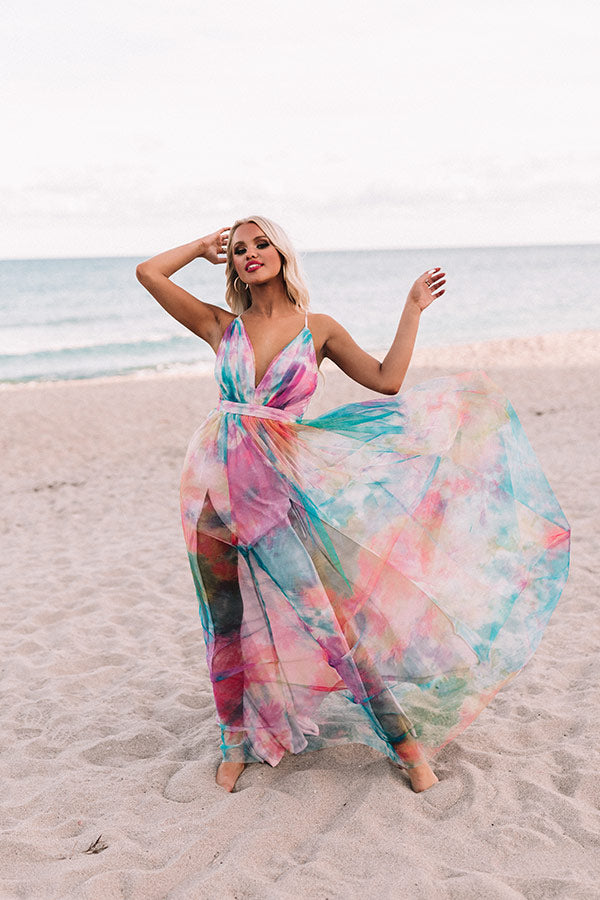 Watercolor Kisses Maxi Dress • Impressions Online Boutique