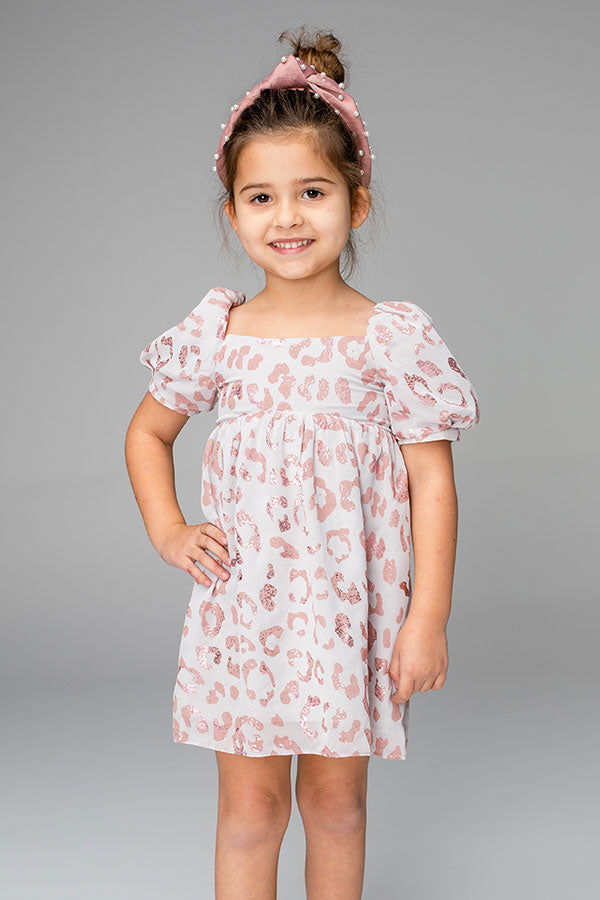 zo veel glas Vaag St. Tropez Time Children's Dress in Blush • Impressions Online Boutique