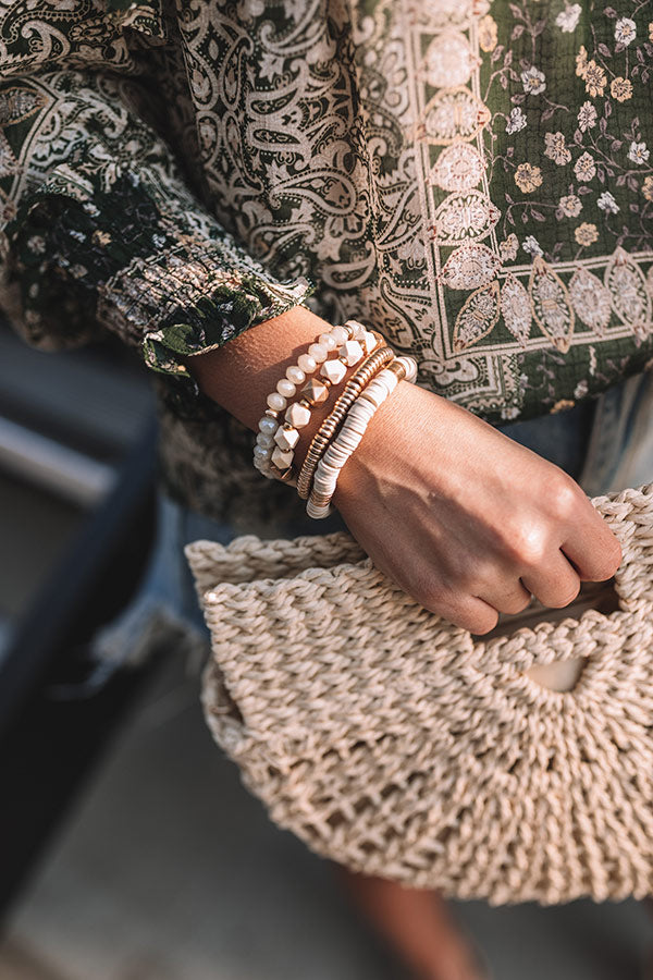 Fond Of Forever Bracelet Set In Birch