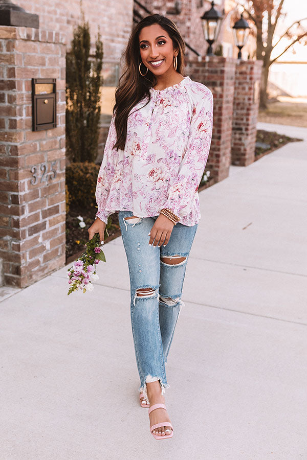 Pull You In Floral Shift Top • Impressions Online Boutique