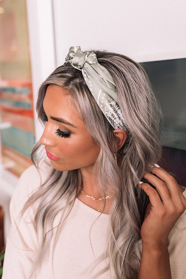 Favorite Playlist Hair Scarf