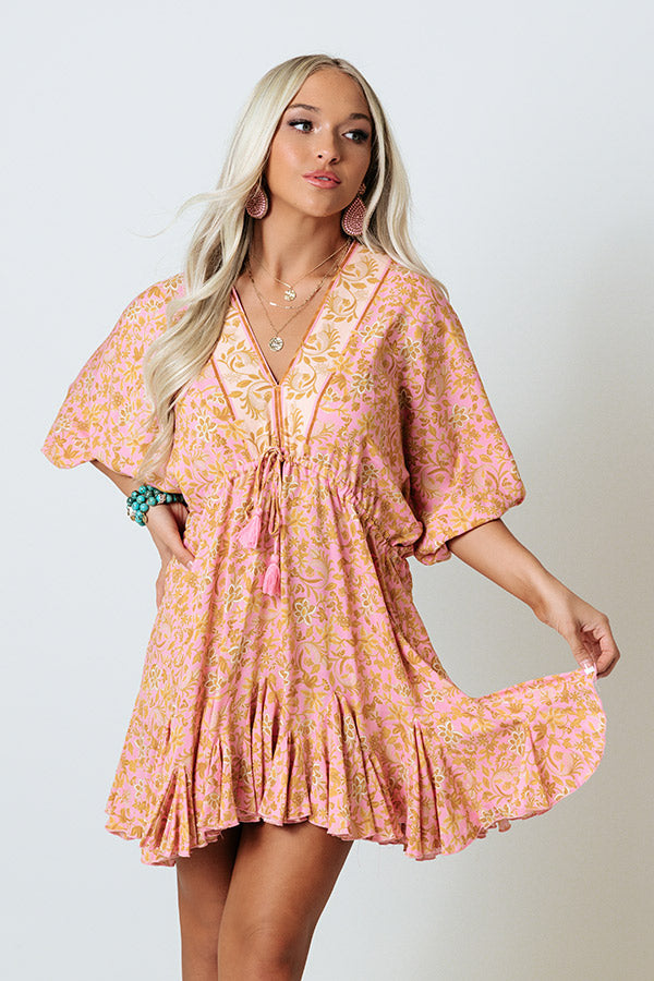 Sunset Gaze Floral Dress • Impressions Online Boutique