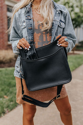 New Handbag Purchase + Faux Leather Jacket Look