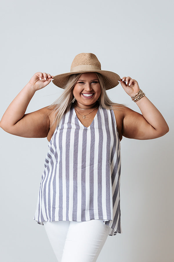 Free Soul Stripe Tank Curves • Impressions Online Boutique