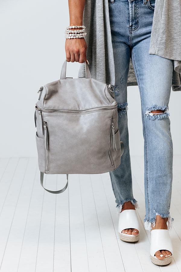 Hudson Leather Backpack