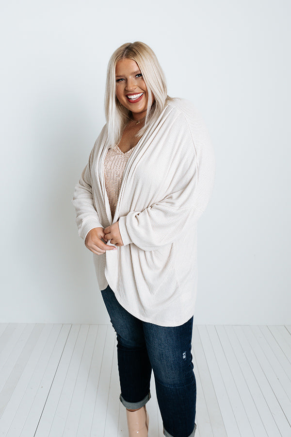 Cue The Cool Down Cardigan Curves • Impressions Online Boutique