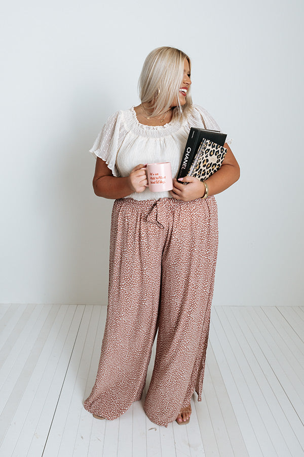 Blush pink top and pants - set of two by Chappai | The Secret Label