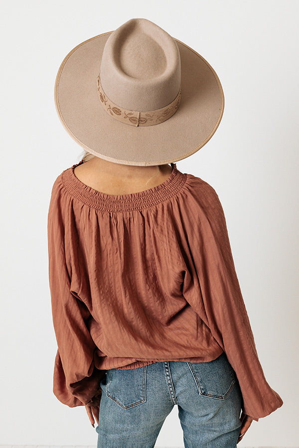 The Winette Top in Rustic Rose • Impressions Online Boutique