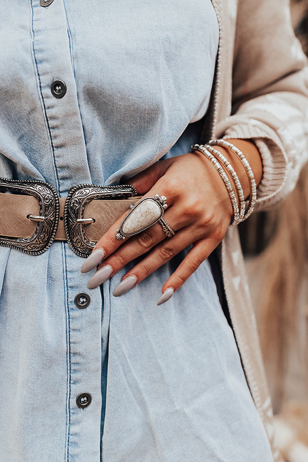 Westminster Ring In Ivory • Impressions Online Boutique