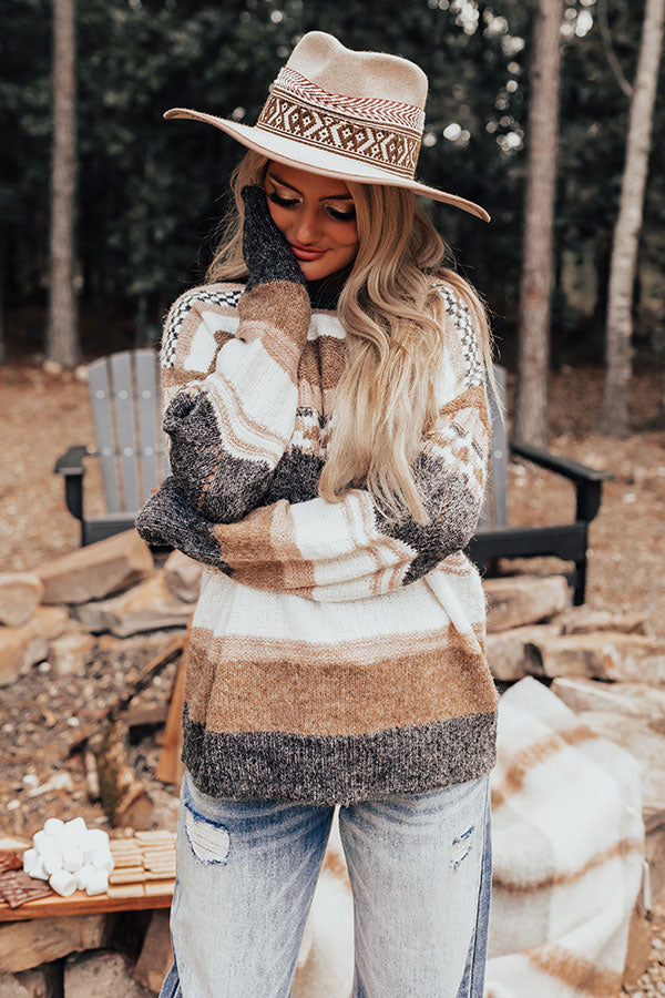 Snowmass Weekend Knit Sweater • Impressions Online Boutique