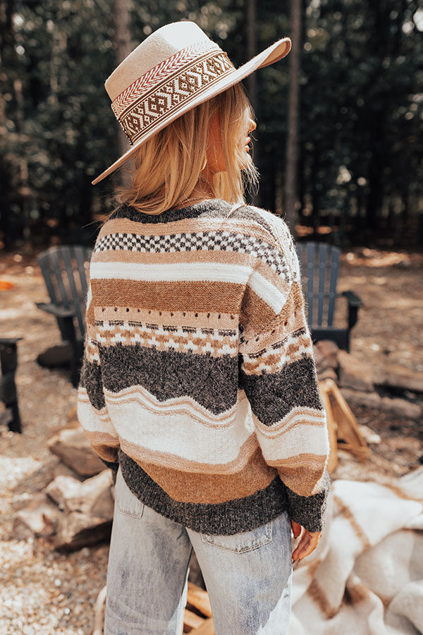 Snowmass Weekend Knit Sweater • Impressions Online Boutique