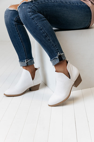 Chinese laundry white on sale bootie