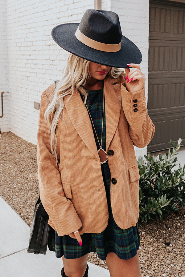 The Emmileigh Corduroy Blazer