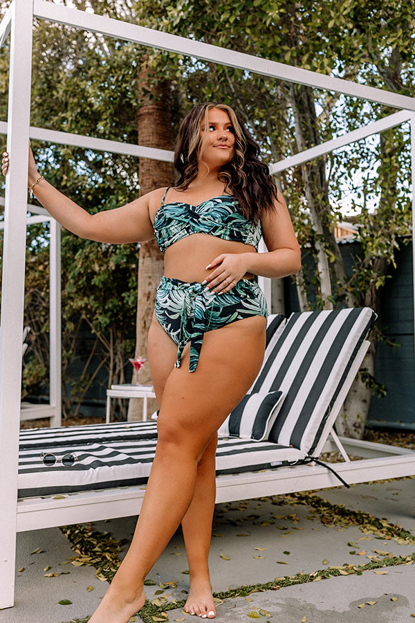 Wild Card High Waist Bikini Bottoms Curves • Impressions Online Boutique