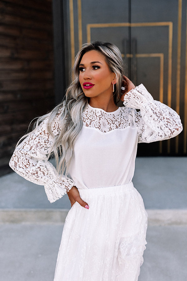 boutique lace tops