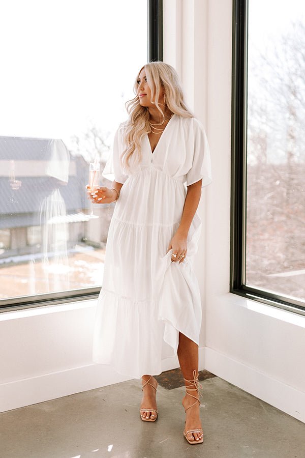 Sunshine Horizon Maxi In White