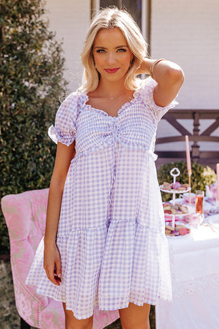 Sweet On Gingham Babydoll Dress • Impressions Online Boutique