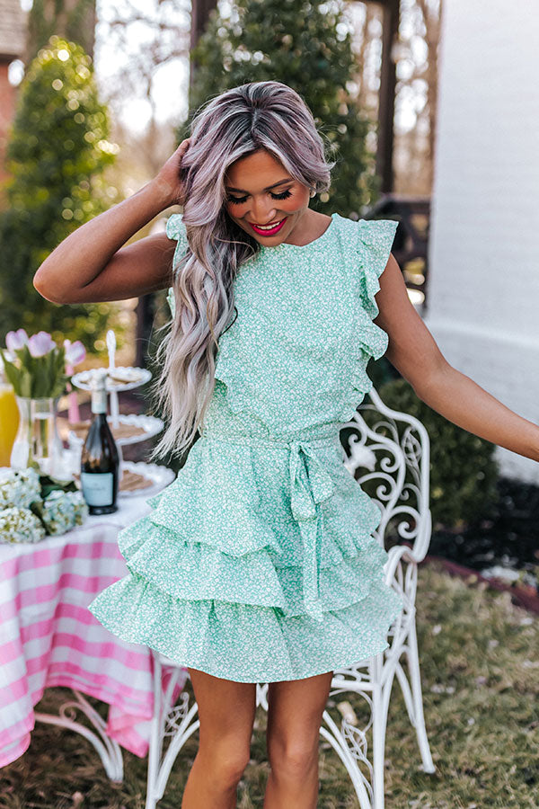 Weekend Bliss Ruffle Romper