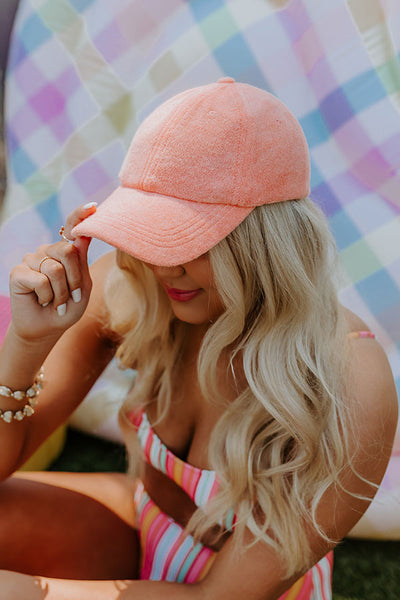 Prettier By The Pacific Hat In Light Coral • Impressions Online Boutique