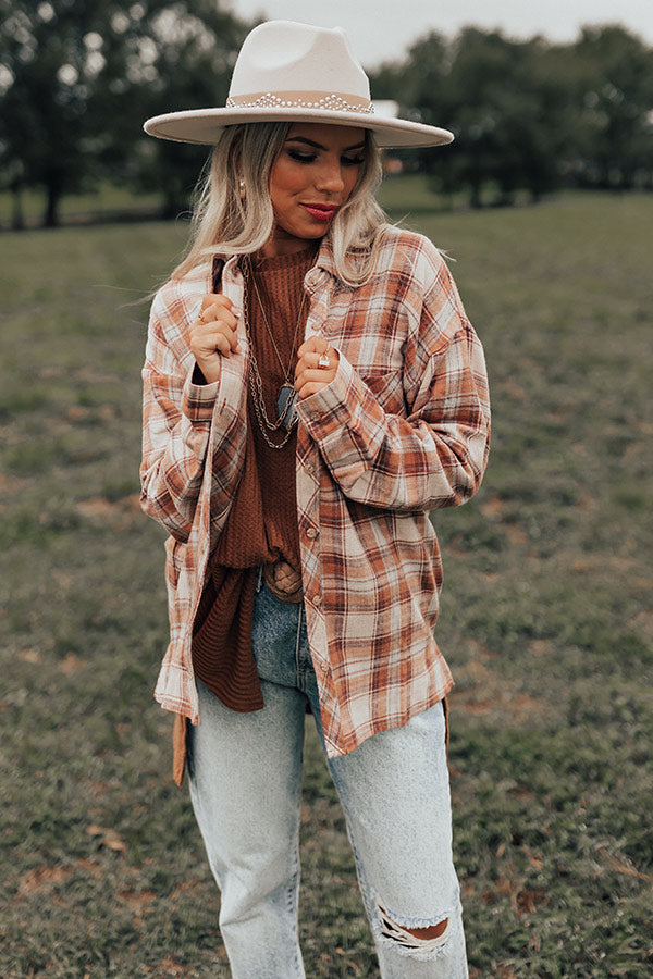 Napa And Chill Flannel • Impressions Online Boutique