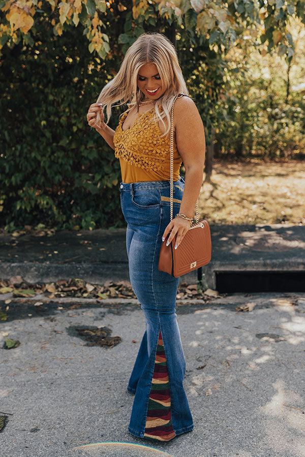 Express outfit. White button down shirt with bell bottom jeans and