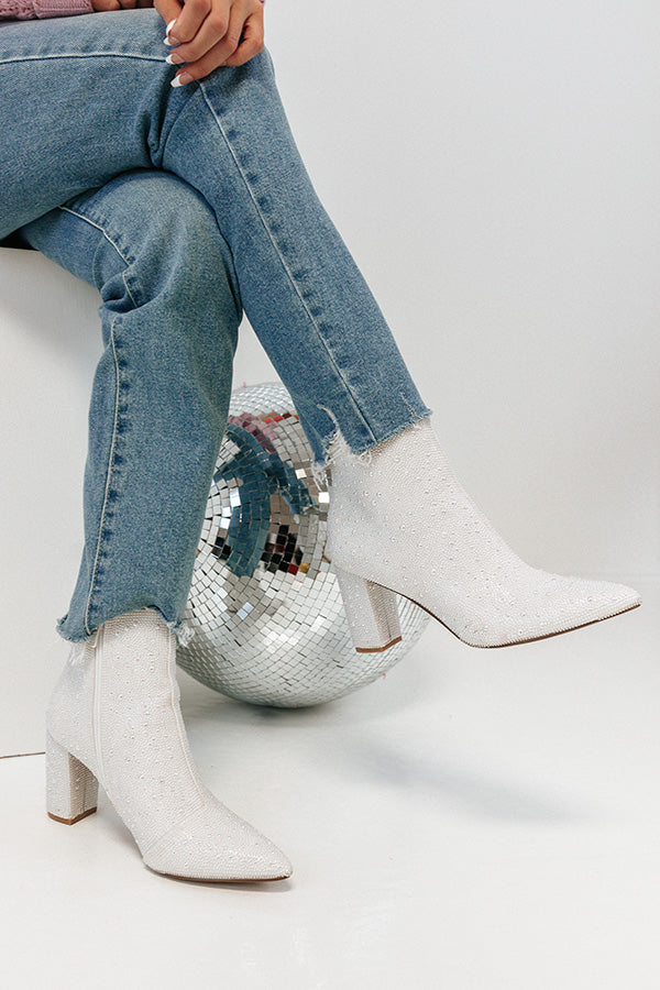 Free And Flirty Pearl Bootie