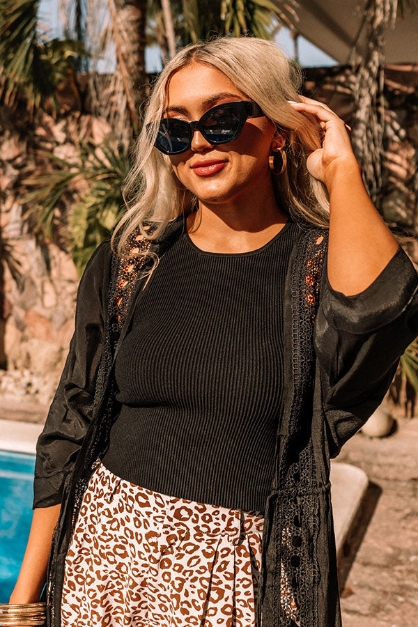 Endless Getaway Sunnies In Black