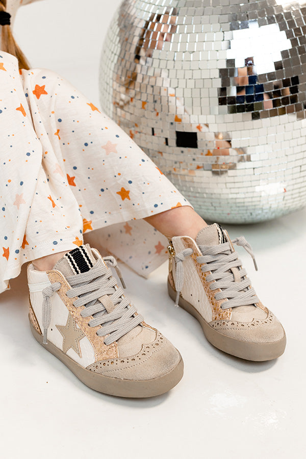The Evelyn Children's Vintage Sneaker in Impressions Online Boutique