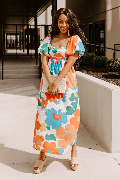 Preppy and Proud Tunic Dress In Sky Blue