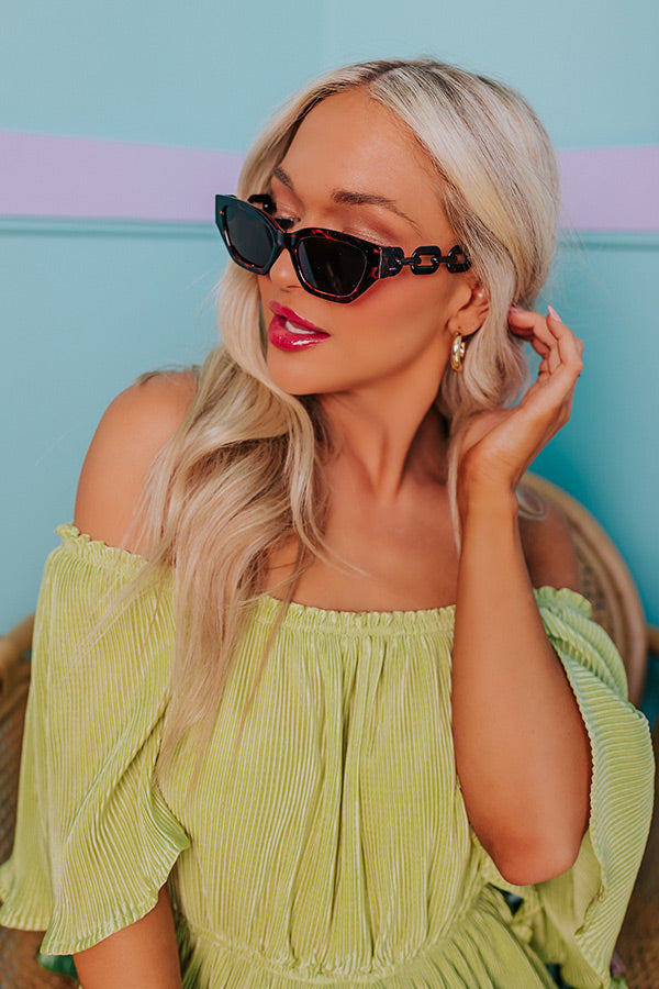 Rule The Runway Sunnies in Tortoiseshell