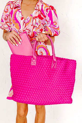 The Avianna Tote In Hot Pink • Impressions Online Boutique