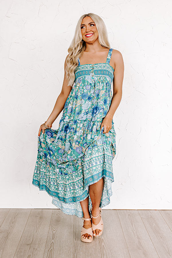 Flora Midi Dress – SPELL - USA