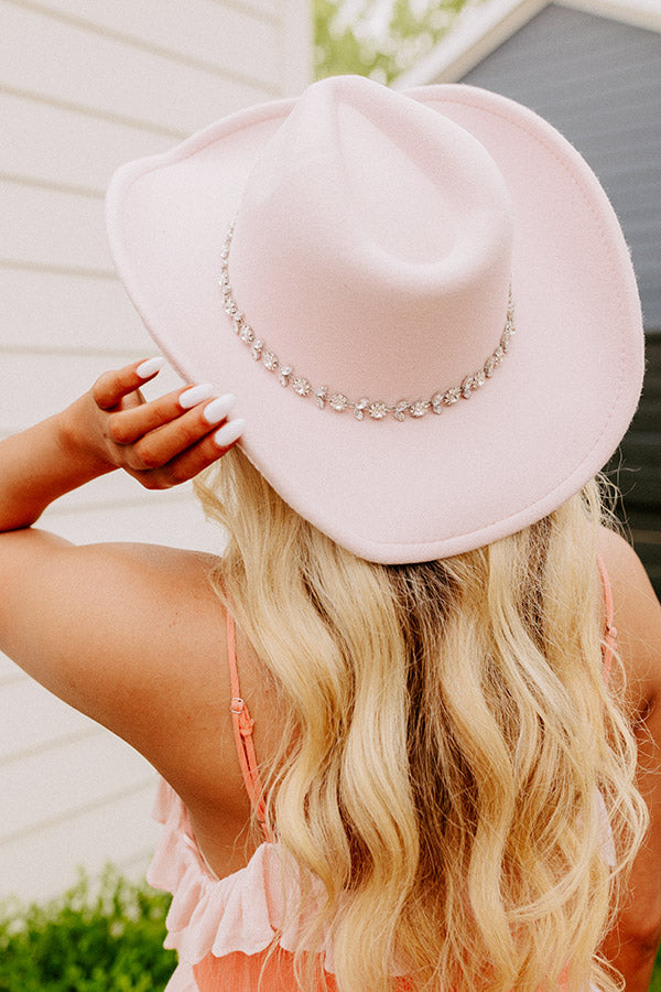 Rhinestone Rodeo Felt Cowboy Hat