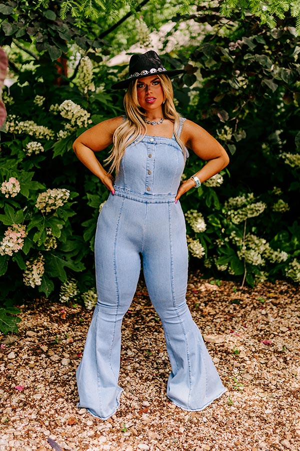 Blue Denim Jumpsuit – ANI CLOTHING