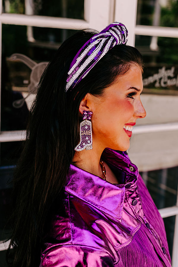 Buy Purple Earrings for Women by Silvermerc Designs Online | Ajio.com