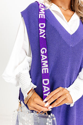 Beaded Game Day Purse Straps - Addy & Ry Boutique