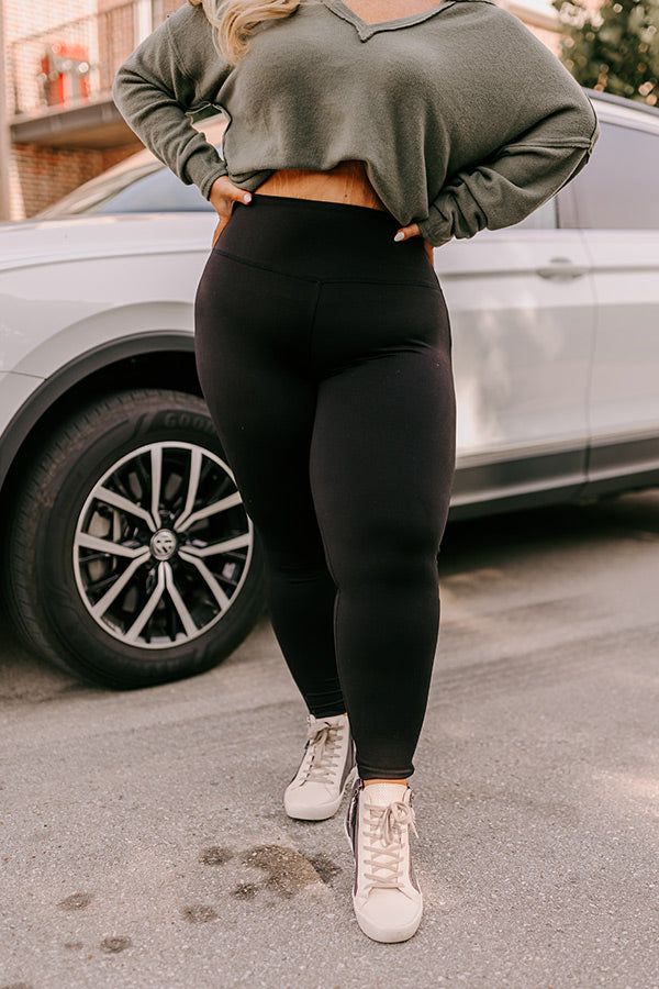 The Gisele High Waist Butter Soft Legging Curves • Impressions
