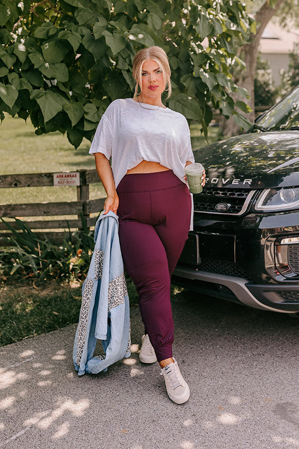 Butter Soft Joggers Plus Size with Side Pockets – Just One Thing