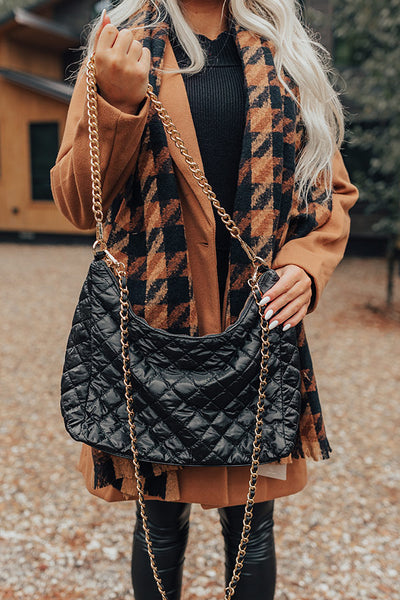 Travel Far Puffer Tote In Beige • Impressions Online Boutique